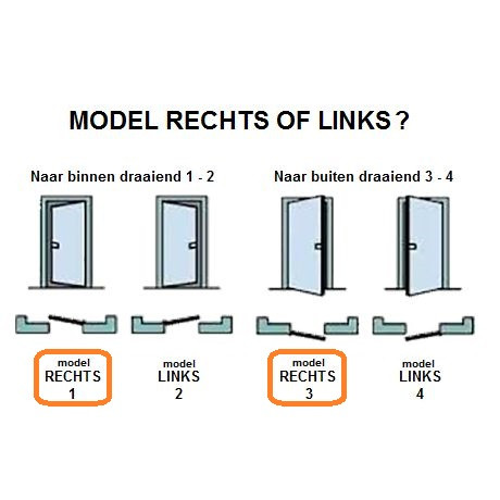 EF60 deur H2115 B63-83 K30cm-rechts