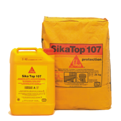 Sika Top-107 Wit Kit A+B 25kg