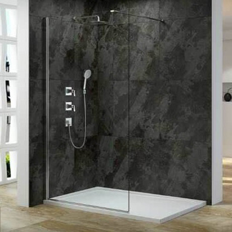 Douchewand 100x200cm 10mm nano-glas