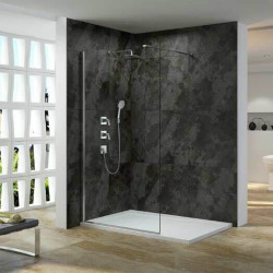 Douchewand 140x200cm 10mm nano-glas