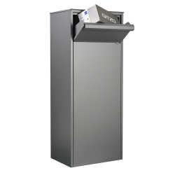 Brievenbus ALLUX 800 AN PARCEL - deur achterzijde