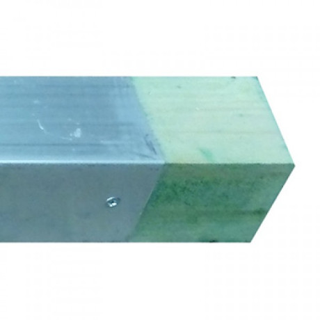 Metsersprofiel aluminium 65x65mm - 300cm