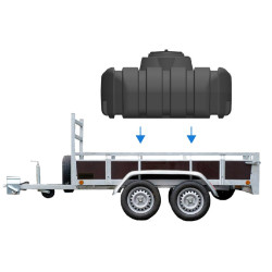 Easy Rain regenwatertank 1.500L