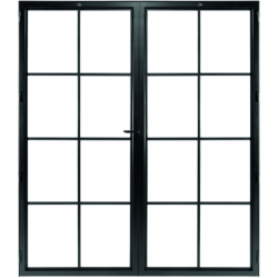 STEELIT deur H231.4 B193.6 CLASSIC 8 DUO-rechts