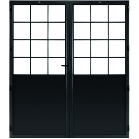 STEELIT deur H231.4 B193.6 CLASSIC 12 DUO-rechts