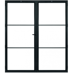 STEELIT deur H201.4 B173.6 MODERN 3 DUO-rechts