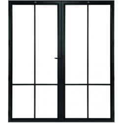 STEELIT deur H211.4 B173.6 MODERN 4 DUO-links