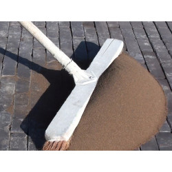 PTB gedroogd kwartszand 25KG zwart PTB gedroogd kwartszand 25KG zwart