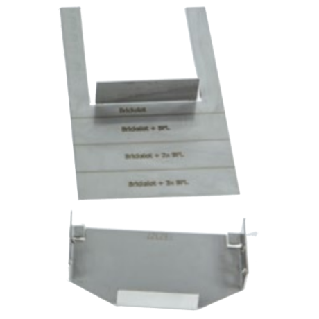 ACO Euroline BFL eindplaat voor Discreet 65 ACO Euroline BFL eindplaat voor Discreet 65