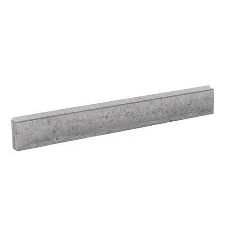 Boordsteen beton 100x15x6cm grijs