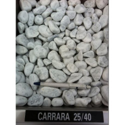CARRARA BIANCO 25/40 R - big bag - per 500kg