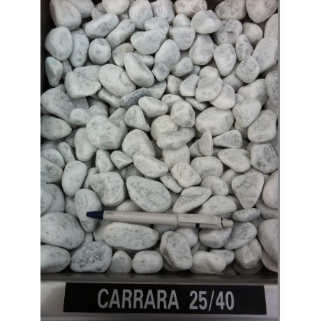 CARRARA BIANCO 25/40 R - big bag - per 500kg