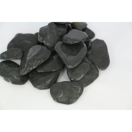 FLAT PEBBLES BLACK 30/60 - big bag - per 500kg