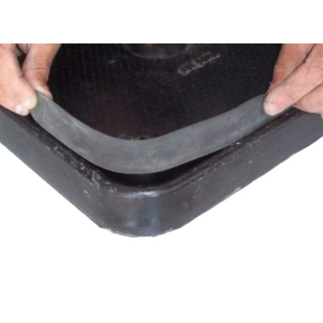 Hermelock dichtingsrubber 50x50