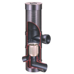 Wisy WFF150 cycloon regenwaterfilter DN160