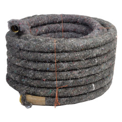 Drainagebuis PVC-PP wikkel 50m - diam.80