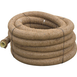 Drainagebuis PVC-kokos wikkel 50m - diam.80