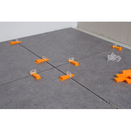 Level-IT clips (H6-12mm) dikte 1.5mm - pak van 100