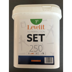 Level-IT kit - 250 clips 1.5mm + 250 spieën + plastic tang