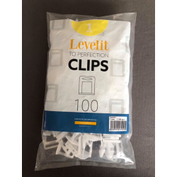 Level-IT clips (H6-12mm) dikte 1mm - pak van 100