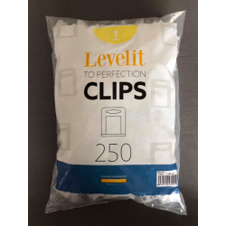 Level-IT clips (H6-12mm) dikte 1mm - pak van 250