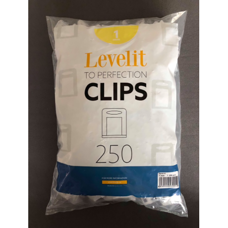 Level-IT clips (H6-12mm) dikte 1mm - pak van 250