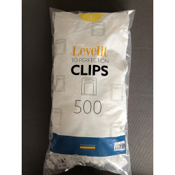 Level-IT clips (H6-12mm) dikte 1mm - pak van 500