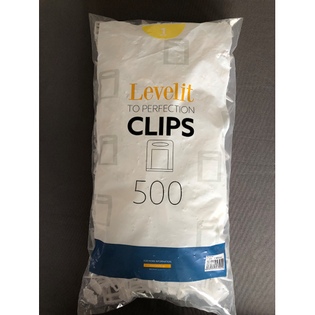 Level-IT clips (H6-12mm) dikte 1mm - pak van 500