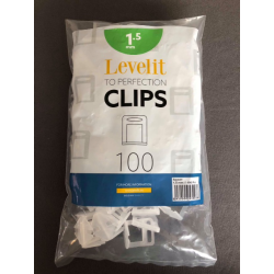 Level-IT clips (H6-12mm) dikte 1.5mm - pak van 100
