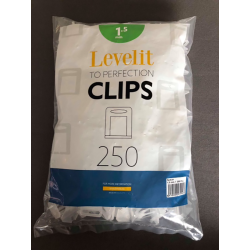 Level-IT clips (H6-12mm) dikte 1.5mm - pak van 250