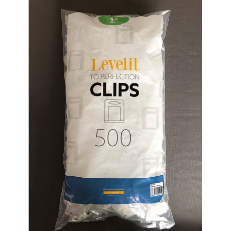 Level-IT clips (H6-12mm) dikte 1.5mm - pak van 500