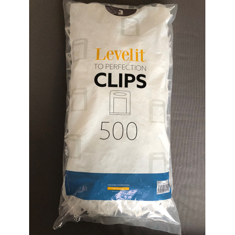 Level-IT clips (H6-12mm) dikte 3mm - pak van 500