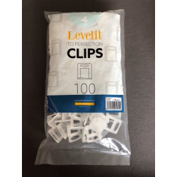 Level-IT clips (H6-12mm) dikte 4mm - pak van 100