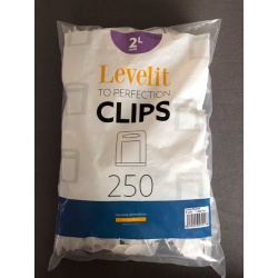 Level-IT clips (H15-25mm) dikte 2mm - pak van 250