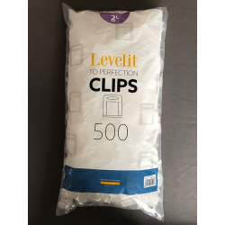 Level-IT clips (H15-25mm) dikte 2mm - pak van 500
