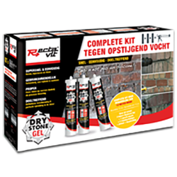 Rectavit Drystone gel SET 3x310 ml + pistool
