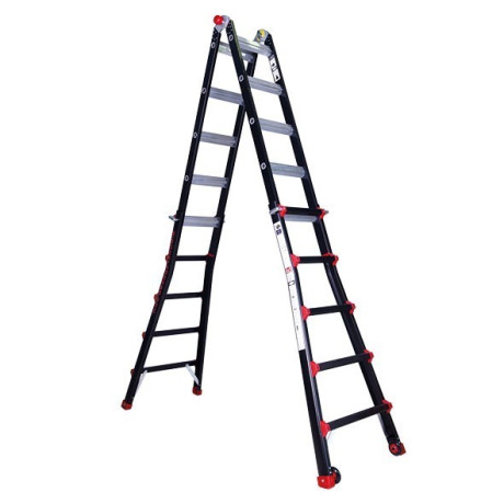 Gedimax multifunctionele ladder 4x5 treden Gedimax multifunctionele ladder 4x5 treden