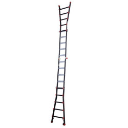 Gedimax multifunctionele ladder 4x5 treden Gedimax multifunctionele ladder 4x5 treden