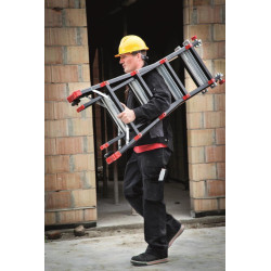 Gedimax multifunctionele ladder 4x6 treden Gedimax multifunctionele ladder 4x6 treden