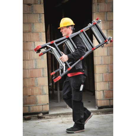Gedimax multifunctionele ladder 4x6 treden Gedimax multifunctionele ladder 4x6 treden