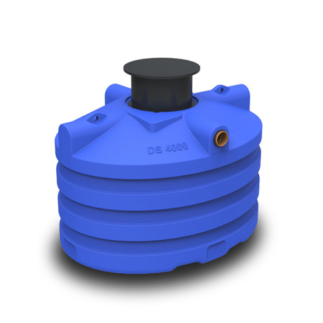 DS premium regenwatertank/septic ovaal  4.000L