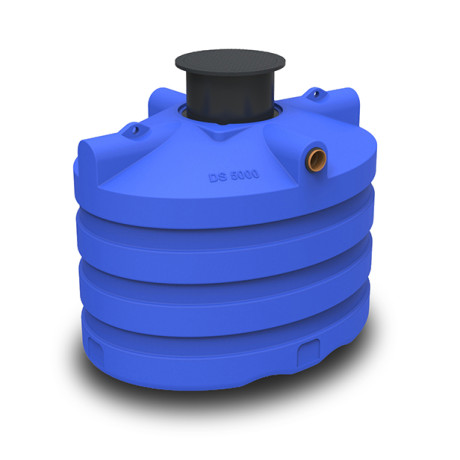 DSB regenwatertank/septic ovaal 5.000L