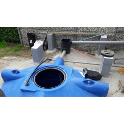 DS premium regenwatertank/septic ovaal  4.000L