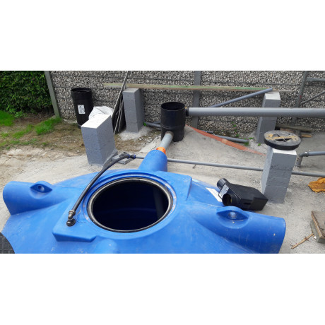 DS premium regenwatertank/septic ovaal  4.000L