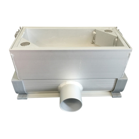 YU FastDrain 75 inspectieluik horizontale afvoer