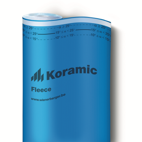 Koramic Korafleece onderdakfolie rol 75m²
