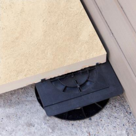 Bovenplaat voor regelbare tegeldrager