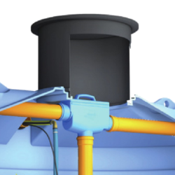 Slim Rain 7084 regenwaterfilter (ingebouwd in DS tank) Slim Rain 7084 regenwaterfilter (ingebouwd in DS tank)