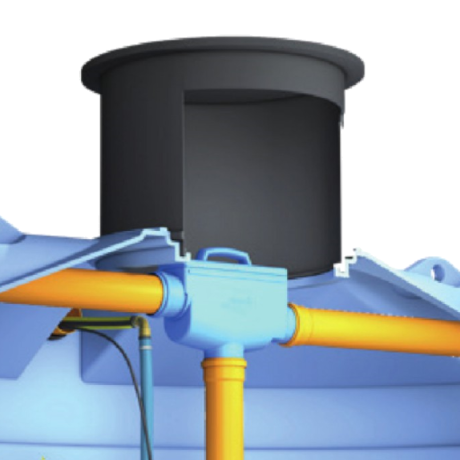 Slim Rain 7084 regenwaterfilter (ingebouwd in DS tank)