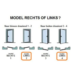 Tubespaandeur Ardenne Oak H211.5 B88-93 - links
